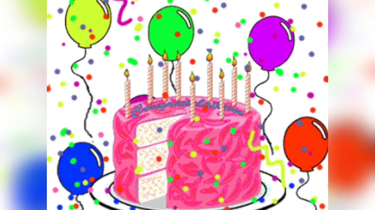 Тортик с шариками гифки