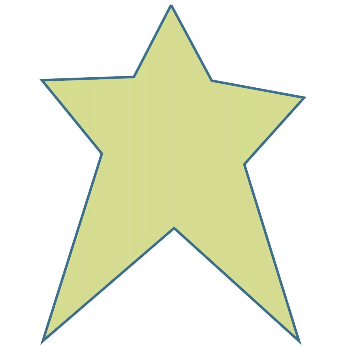 Трафарет звезды