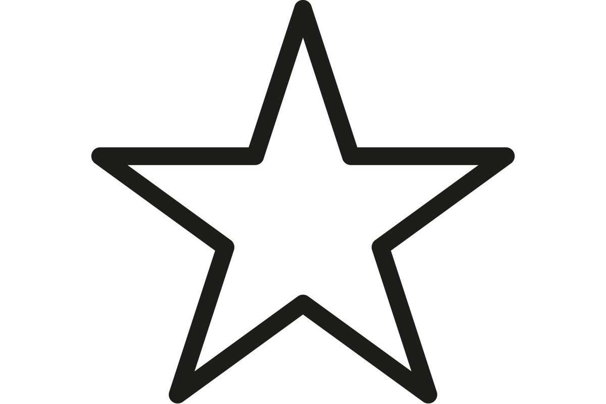 Звезда шаблон