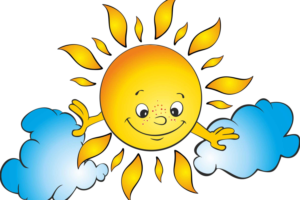 Солнышко рисунок