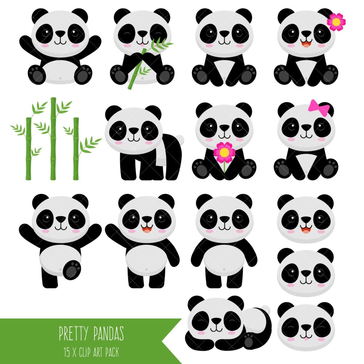 Милое лицо панды