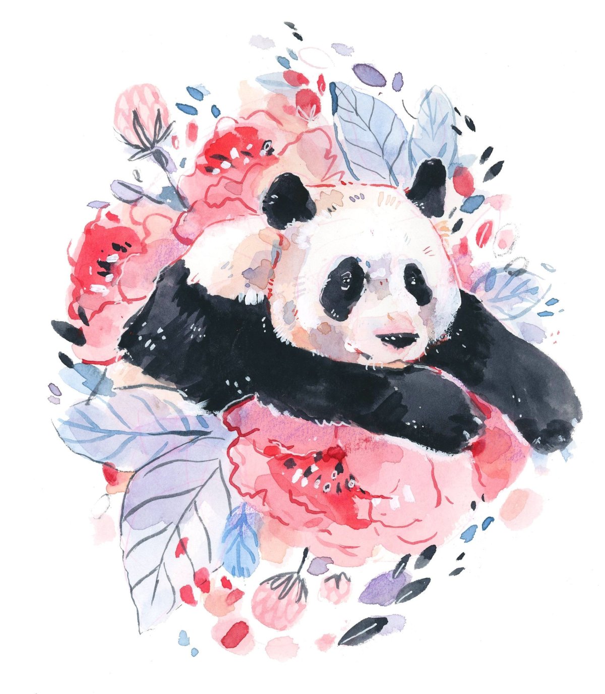 Милые панды мультяшные