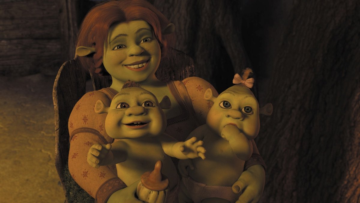 Шрек Фиона и их дети