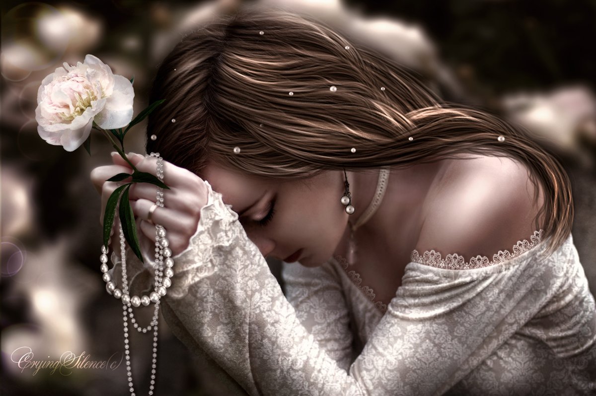 Грустный цветок