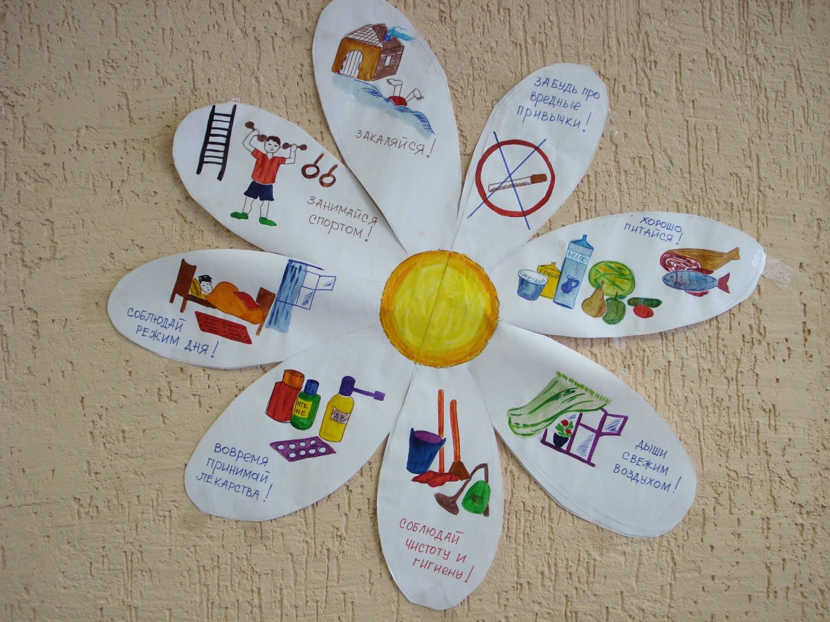 Поделки на тему ЗОЖ