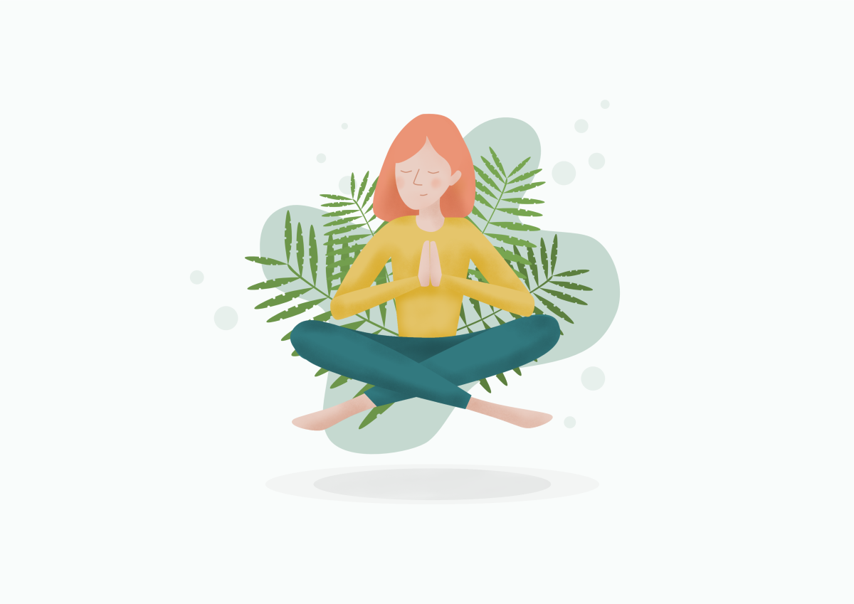 Медитация без фона