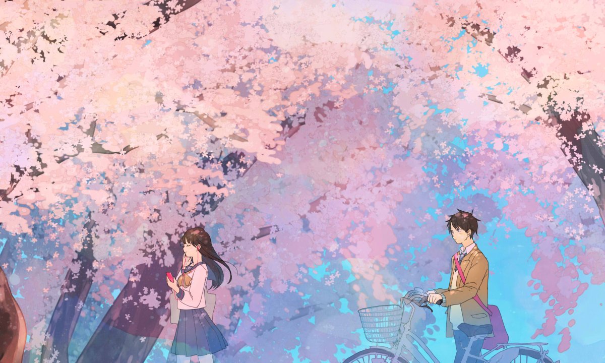 Аниме Весна любовь