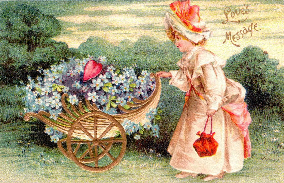 Художественные открытки