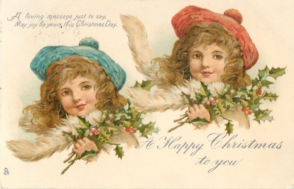 Хелен Джексон открытки Винтаж Рождество