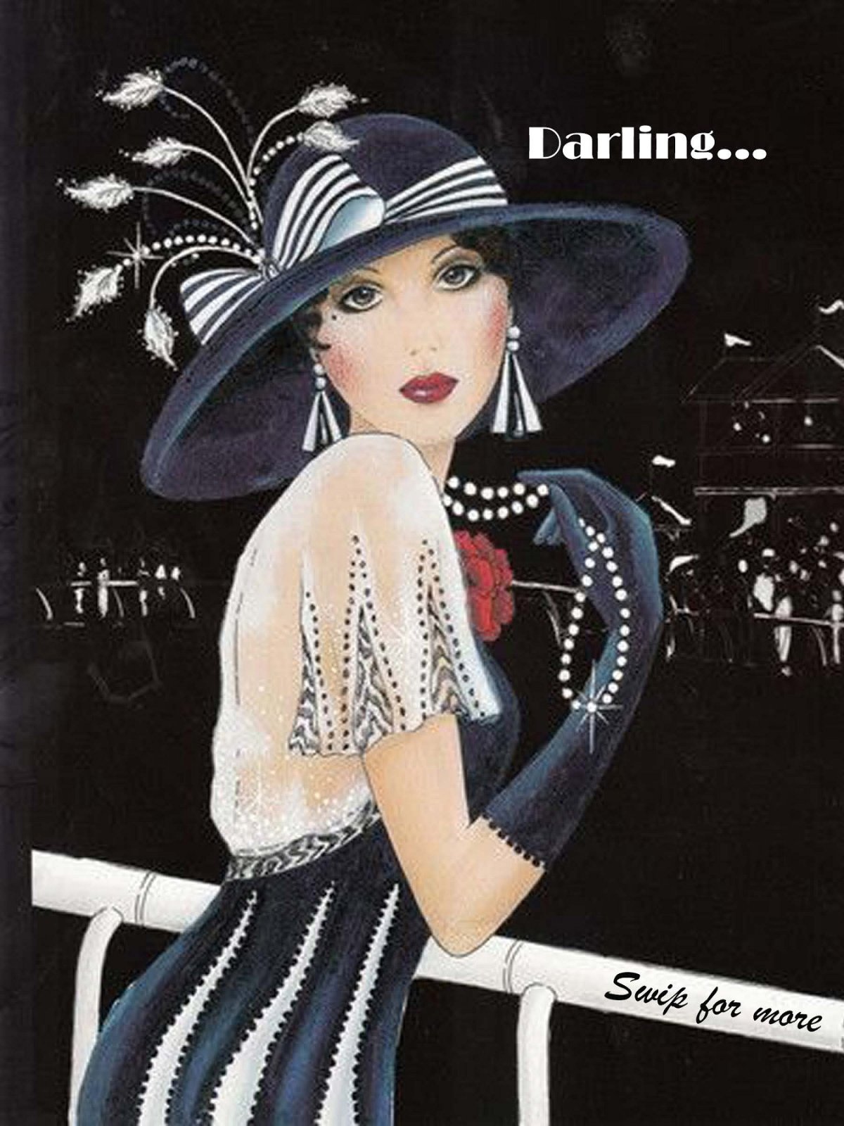 Иллюстрации в стиле арт деко