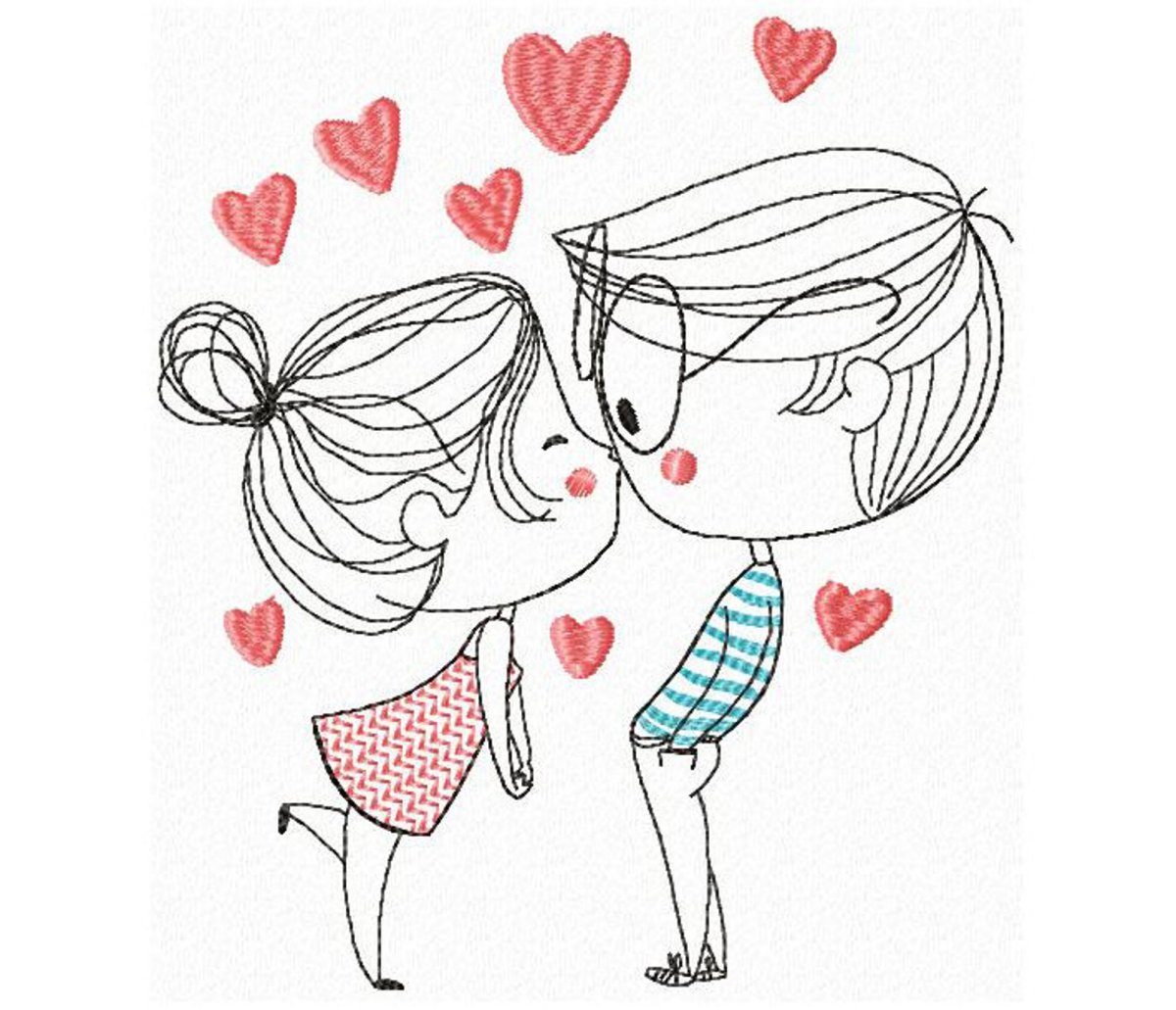Рисунки на день Валентина лёгкие
