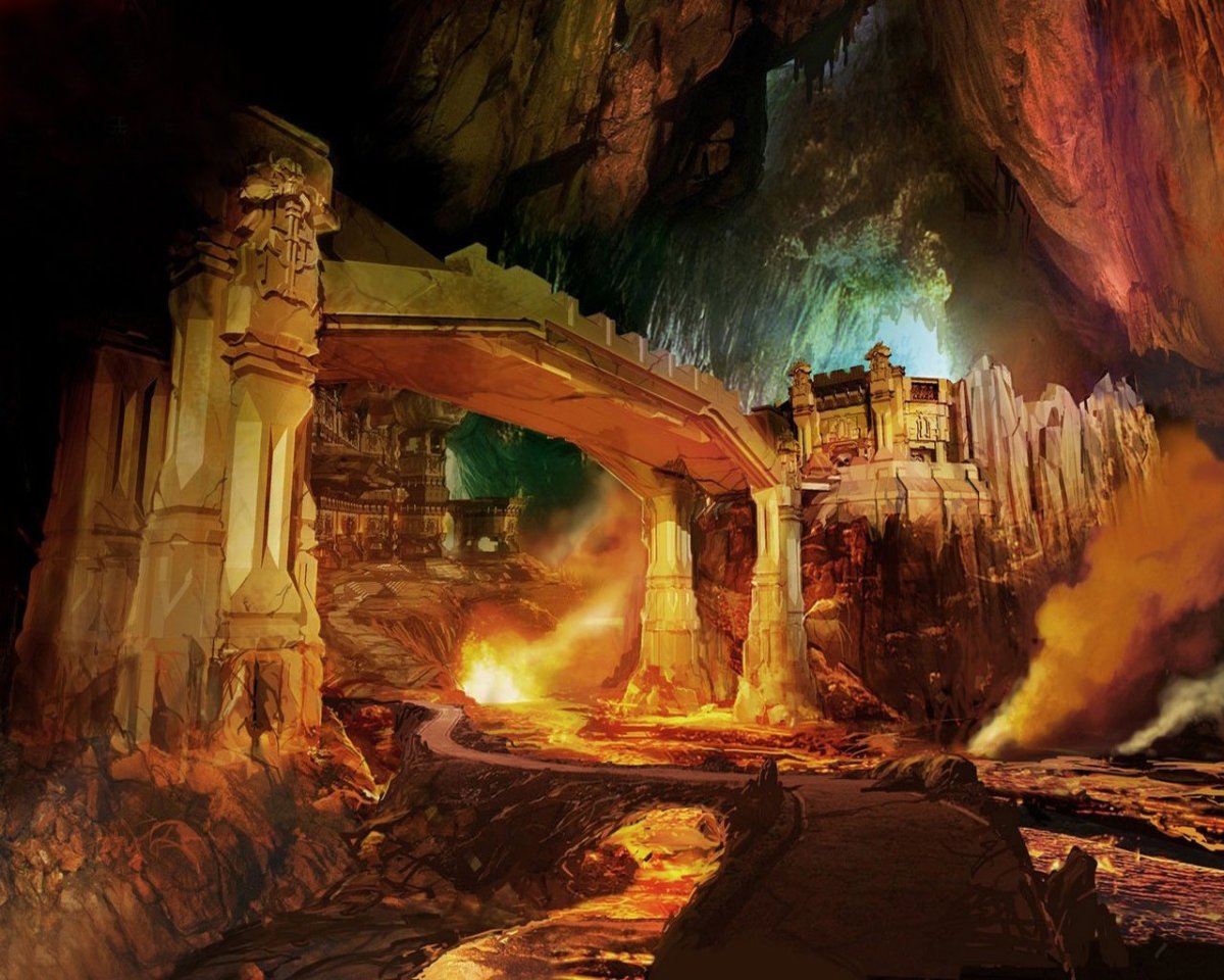 Золото в пещере