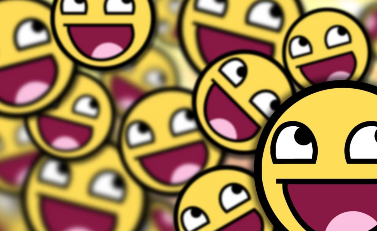 Фон смайлики