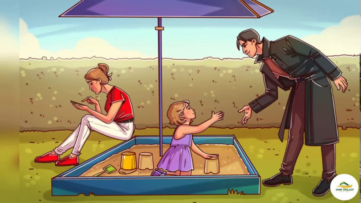 Ребенок и незнакомец