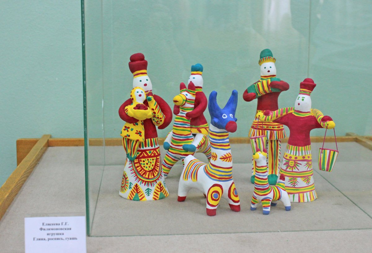 Цвета филимоновской игрушки