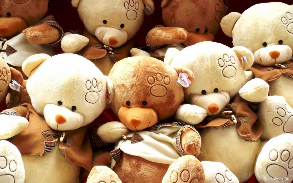 Мягкие игрушки в ассортименте