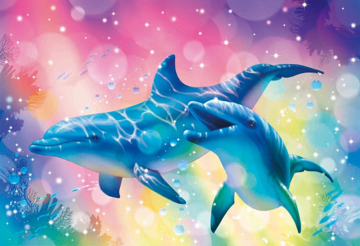 Дельфин рисунок