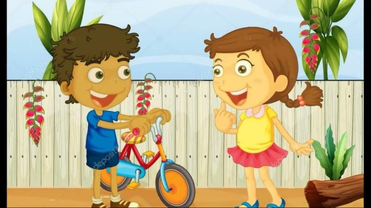 Мальчик знакомится с девочкой