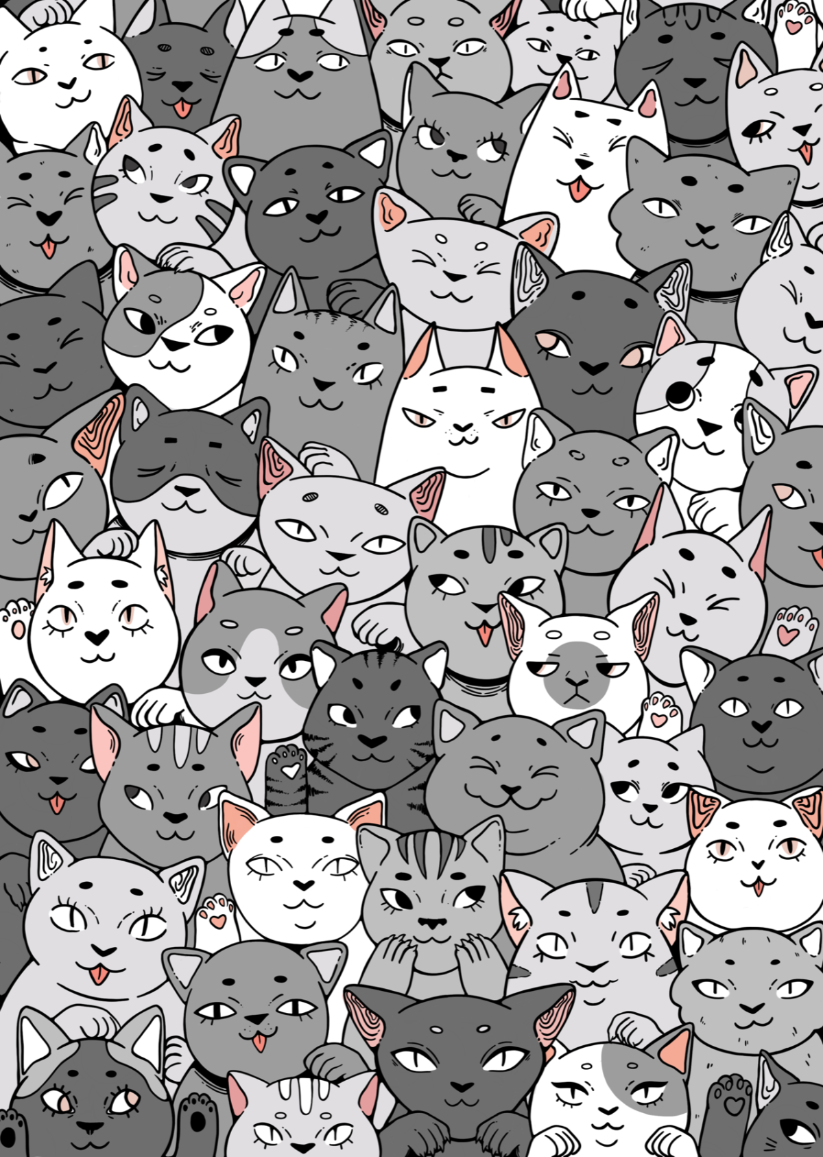 Паттерн котики