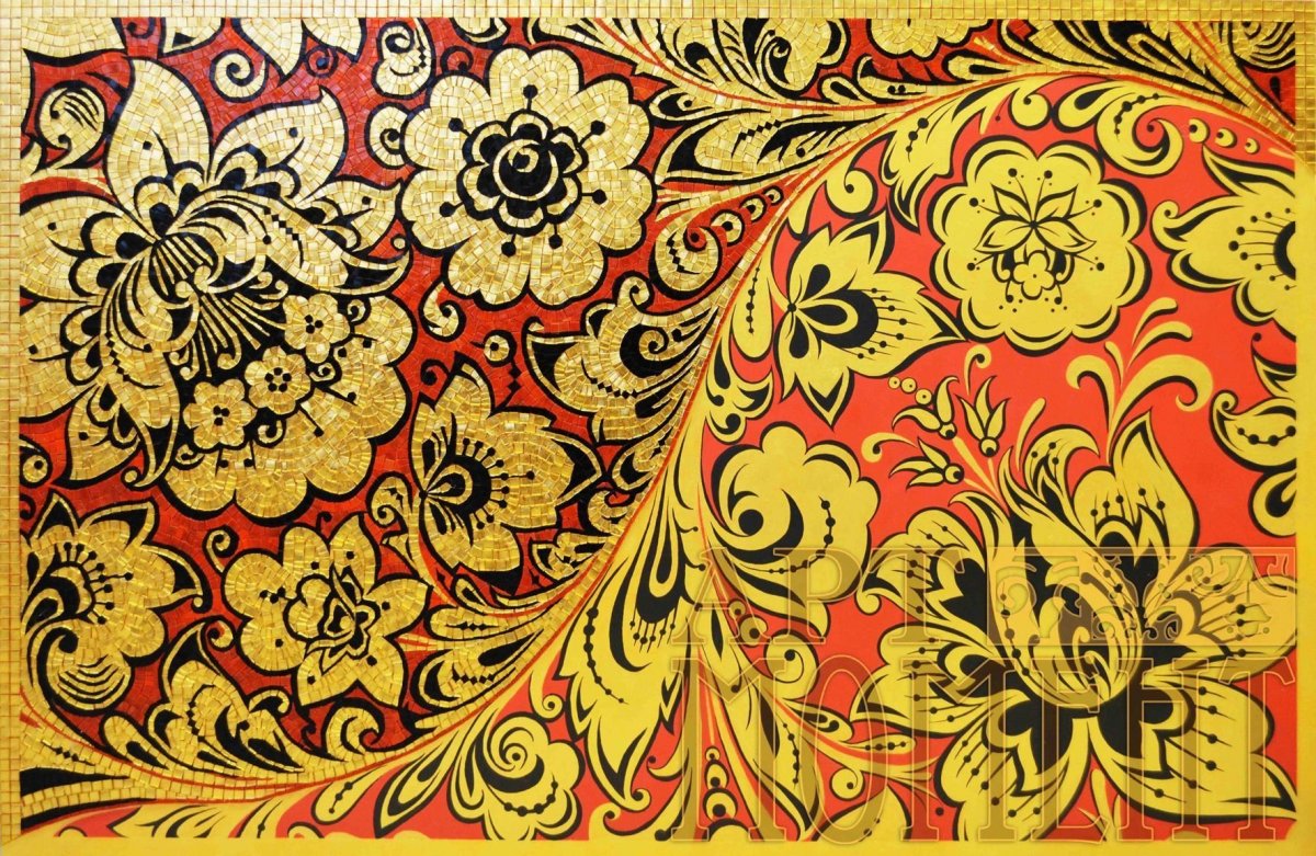 Хохломская роспись Кудрина