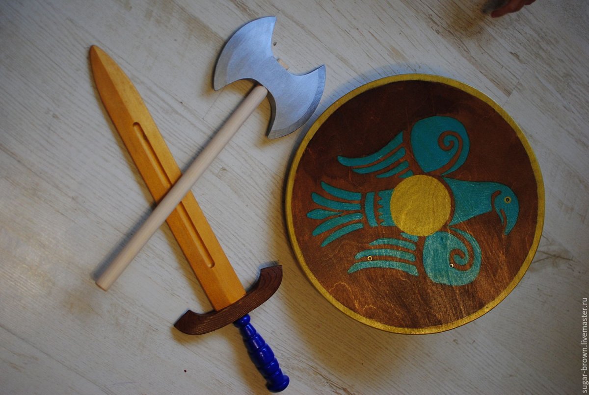 Щит, Булава меч палица