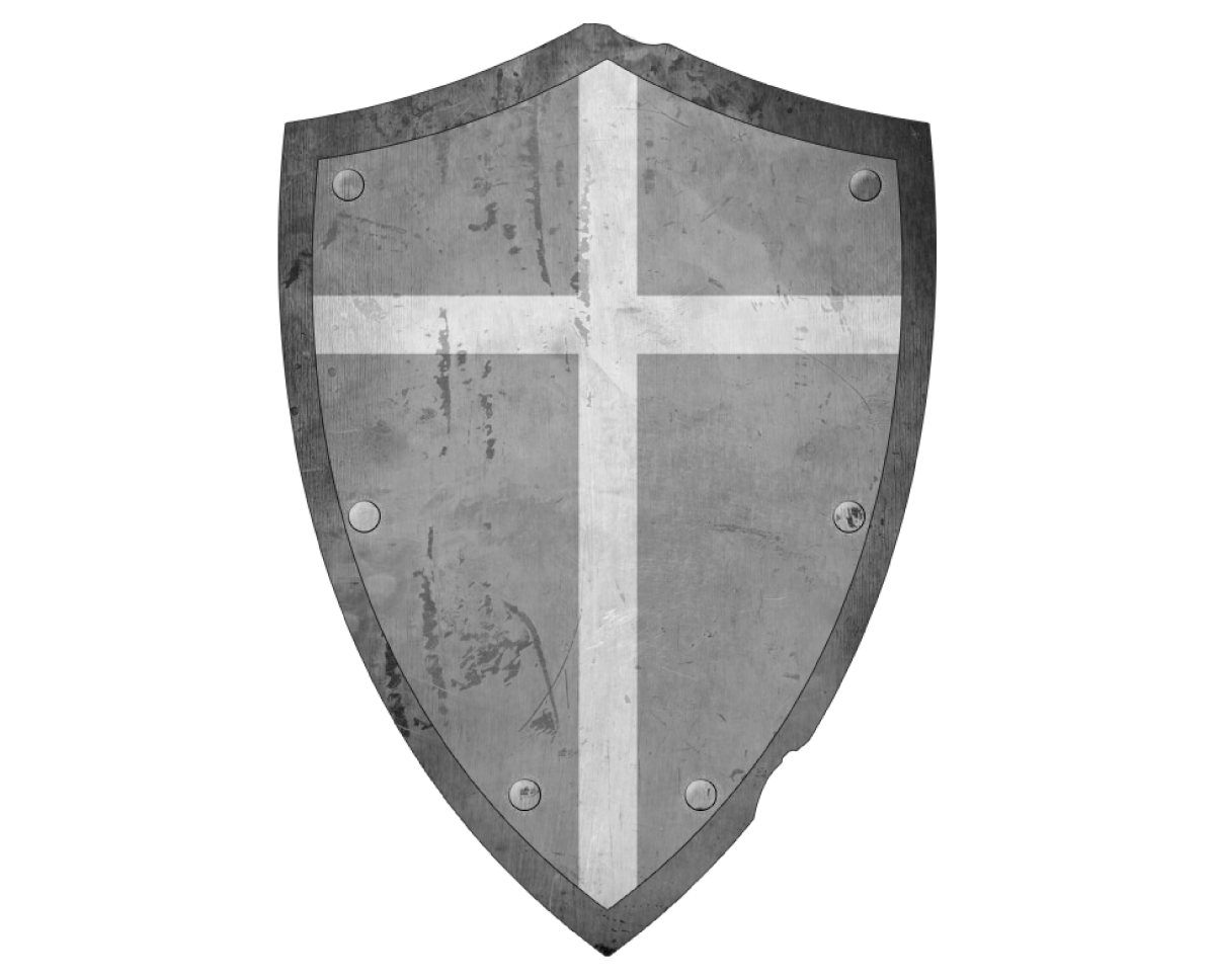 Раскраска щит меч шлем