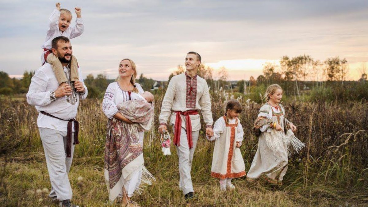 Стильная фотосессия семьи