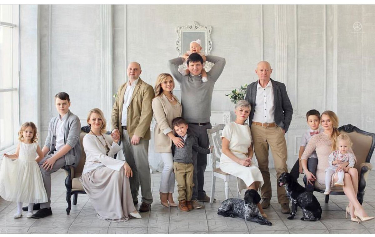 Тематика для фотосессии семьи