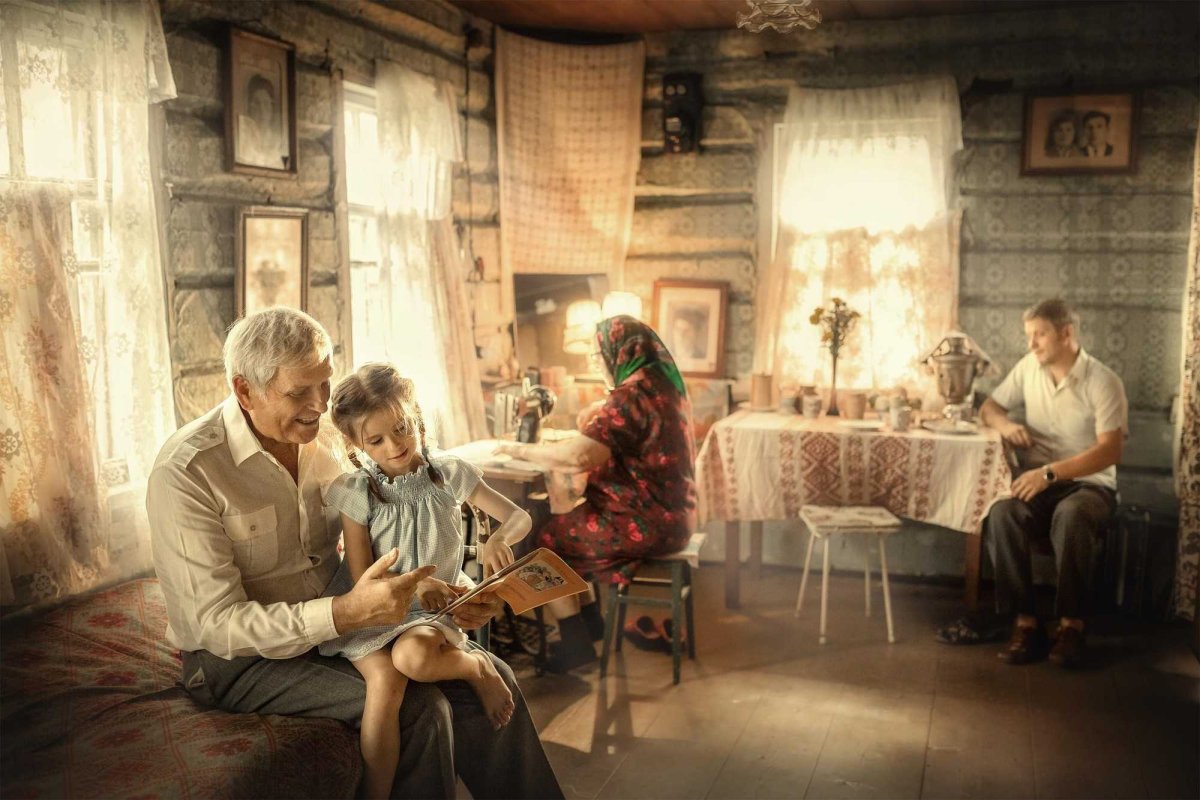 Фотосъемка на кухне с детьми