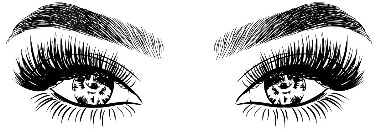 Ресницы силуэт