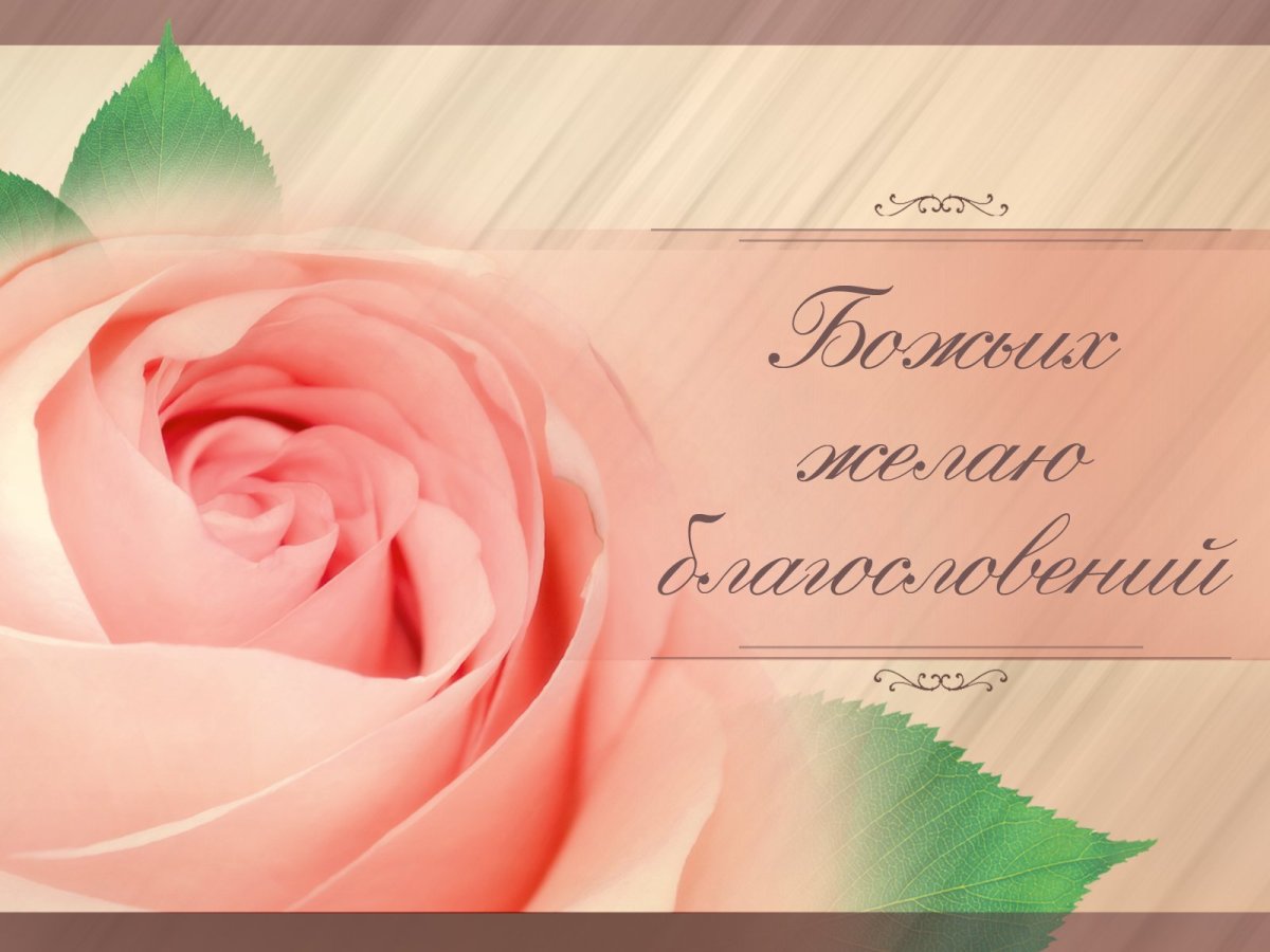 С днём рождения Божьих благословений