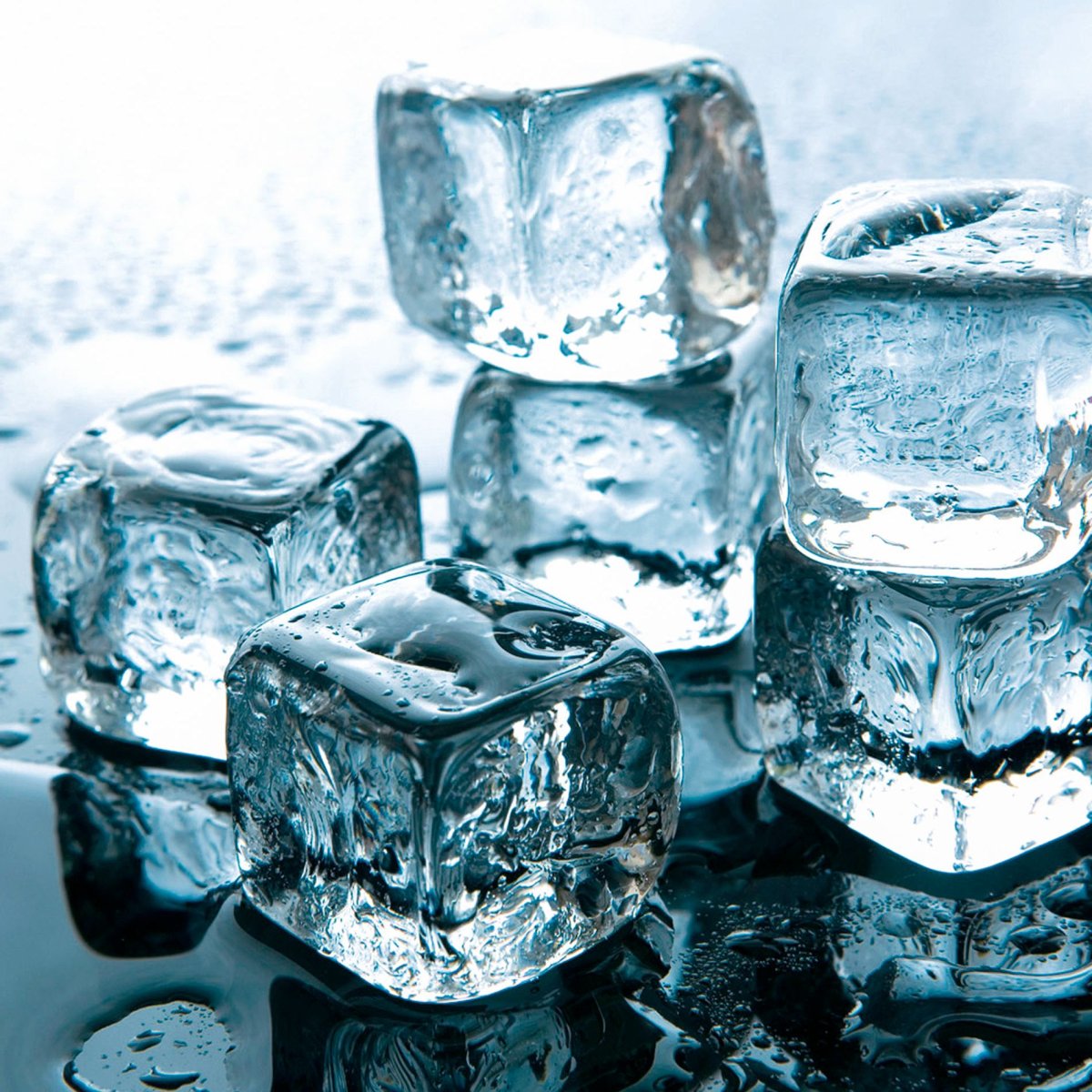 Кусочки льда