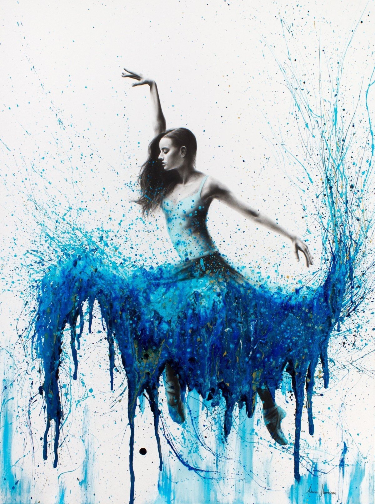 Танец абстракция