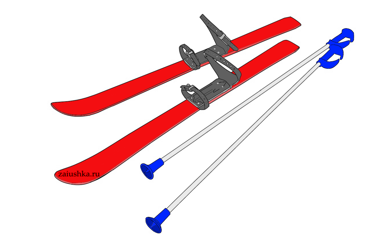 Лыжи для дошкольников