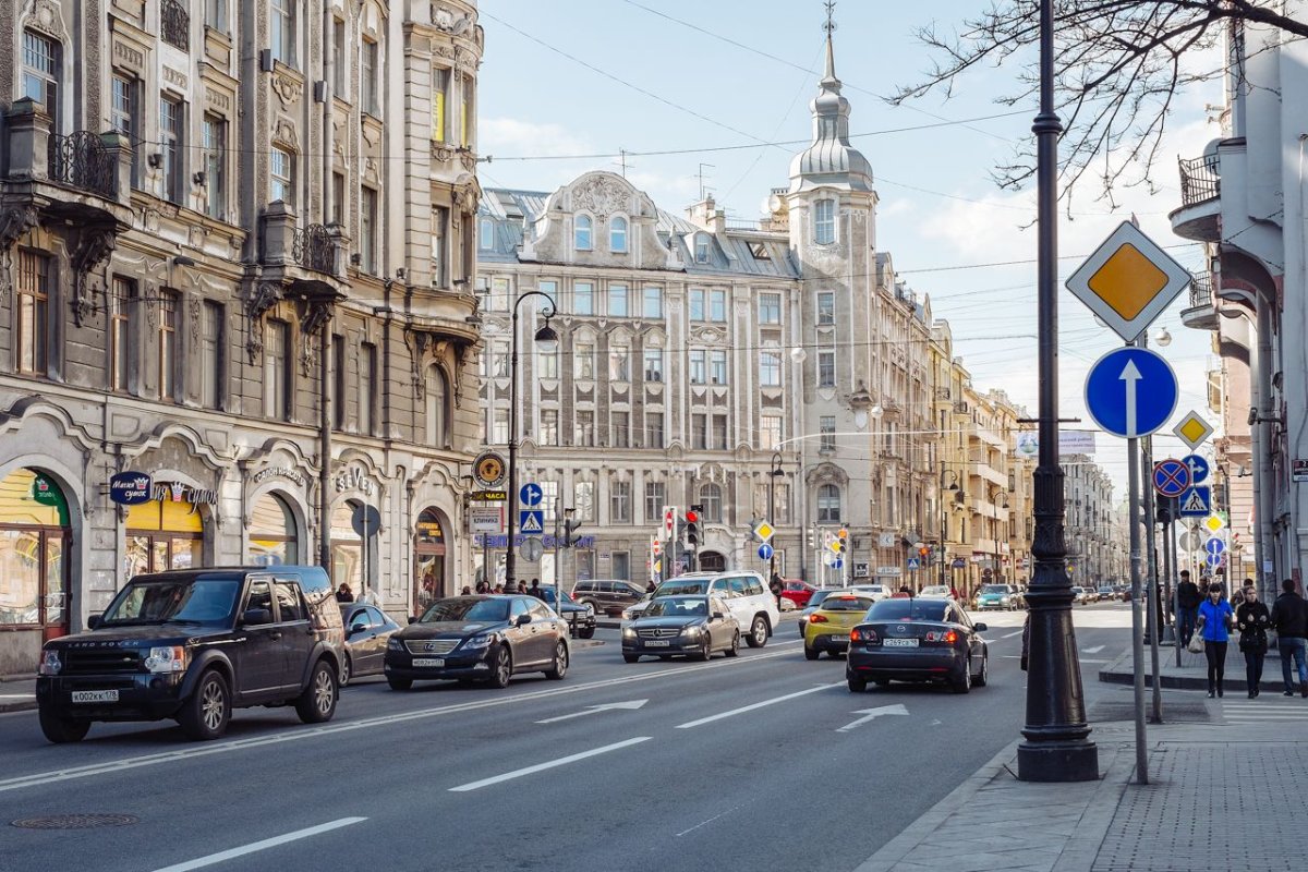 Центральные улицы Санкт-Петербурга