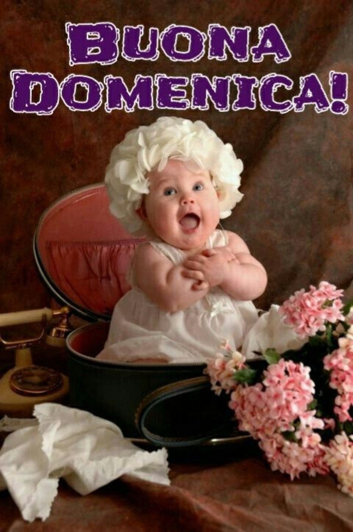 Анимация доброго утра с маленьким ребенком