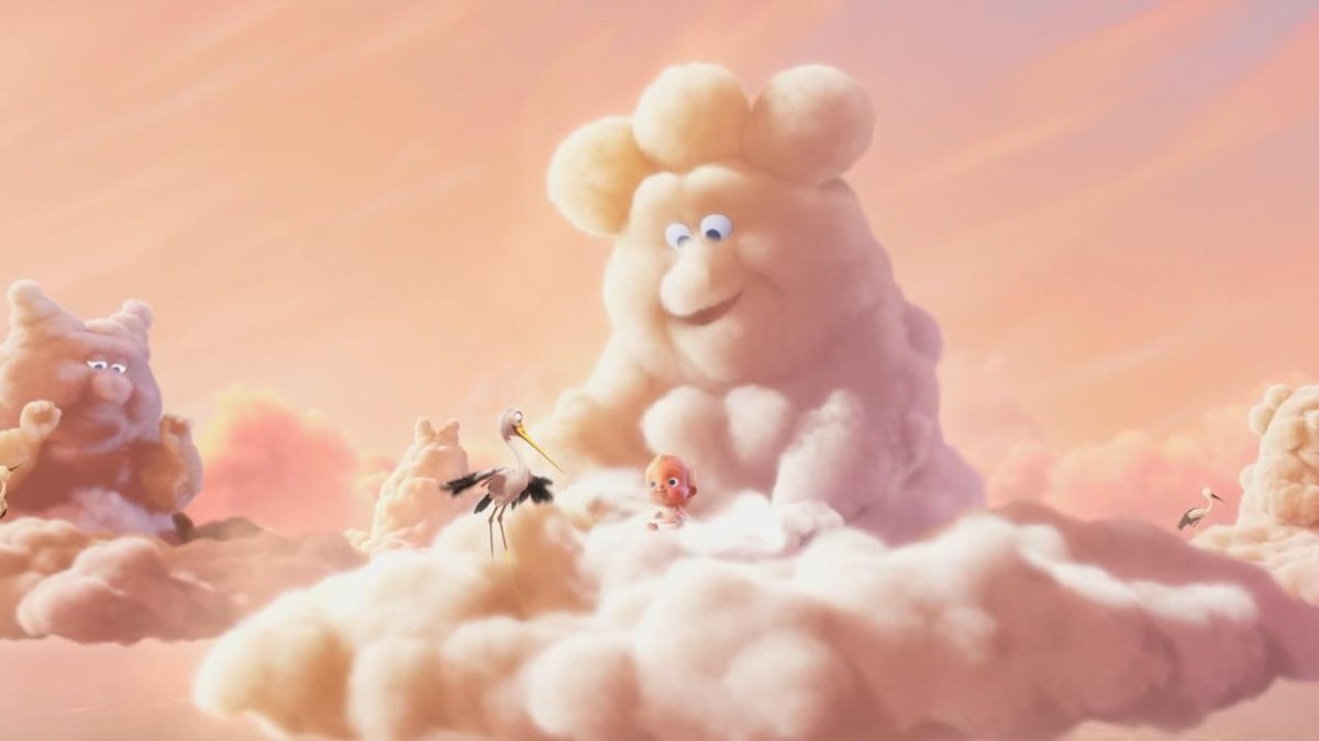 Облако из мультика