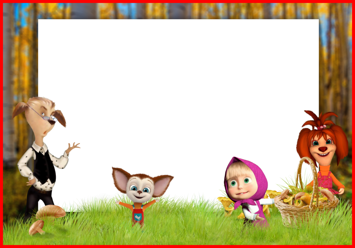 Рамки из мультфильмов