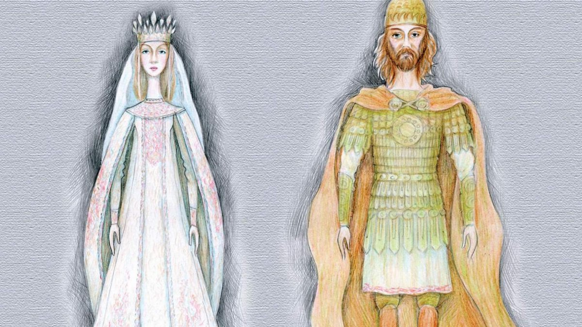 Костюм из оперы Руслан и Людмила костюм Людмилы