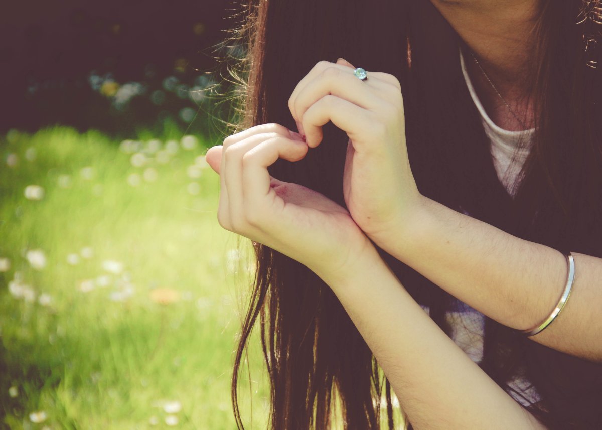 Лягушка с сердечками