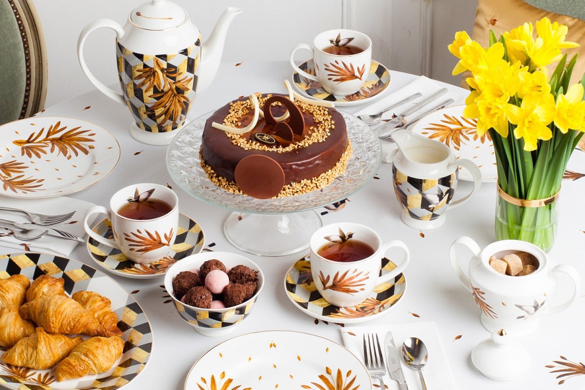 Чаепитие сервировка