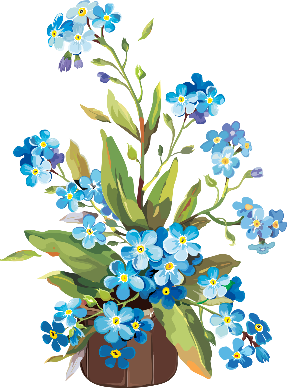 Незабудка референс