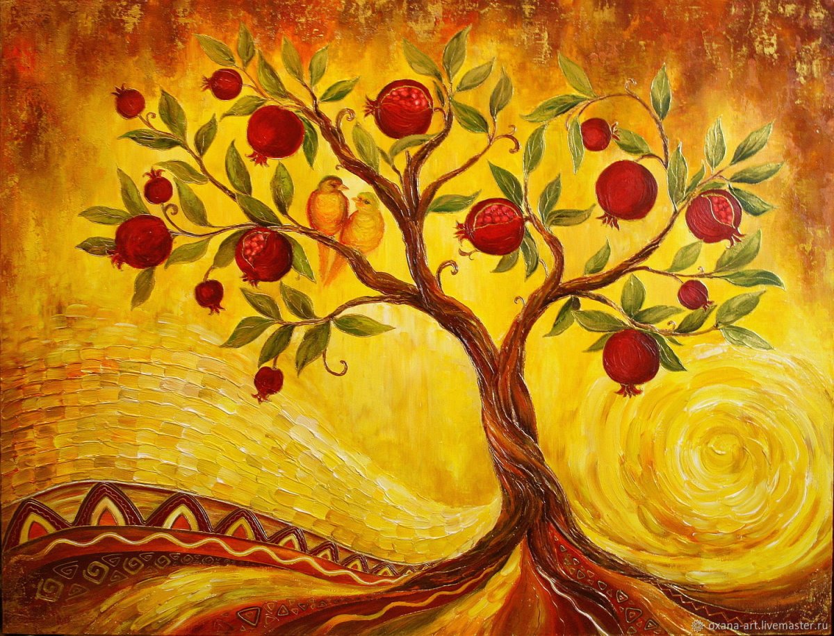 Гранат в искусстве