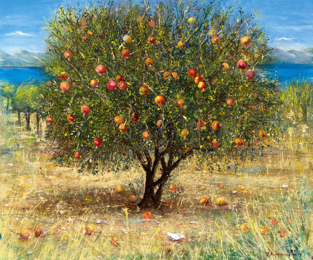 Гранатовые деревья в Дагестане