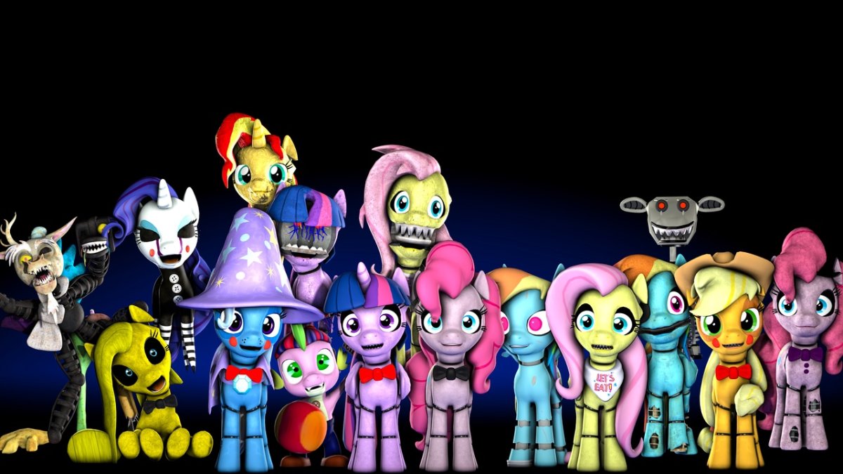 Фокси марионетка Фредди пони