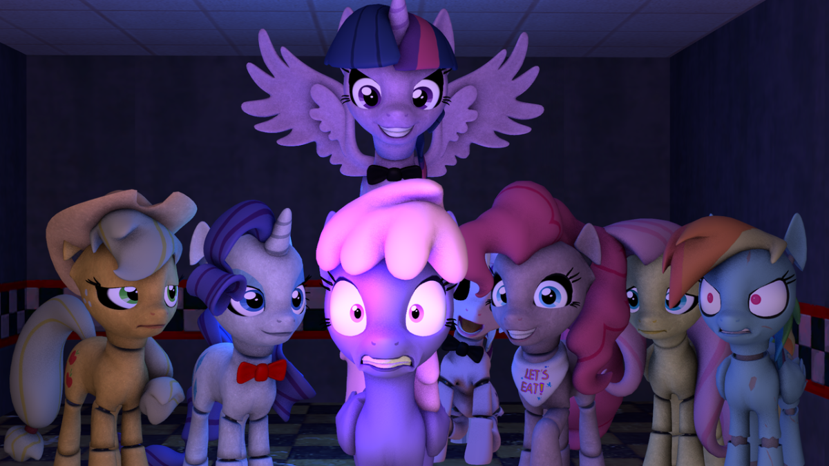 Пони АНИМАТРОНИКИ ФНАФ 5