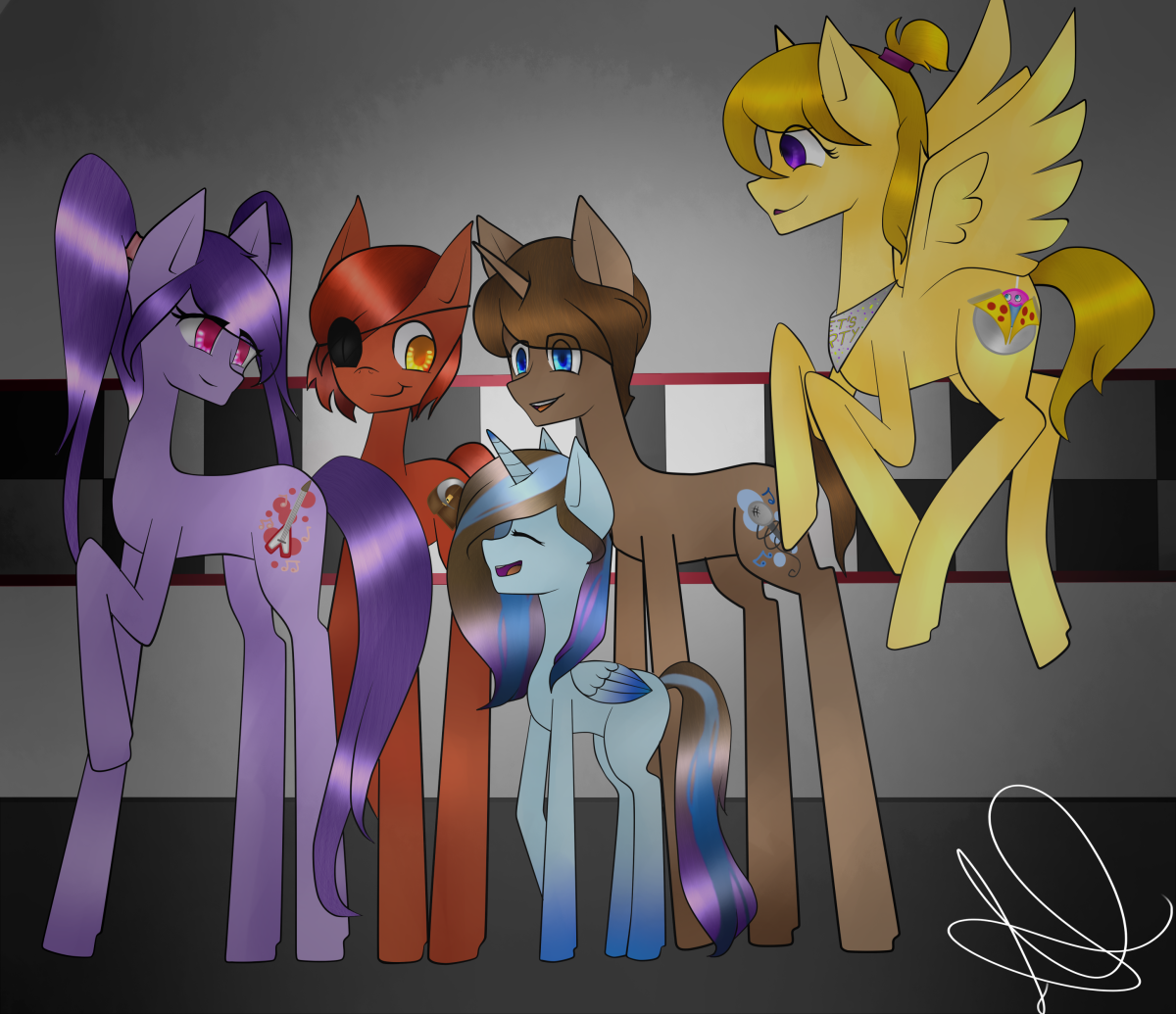 Пони АНИМАТРОНИКИ Фредди