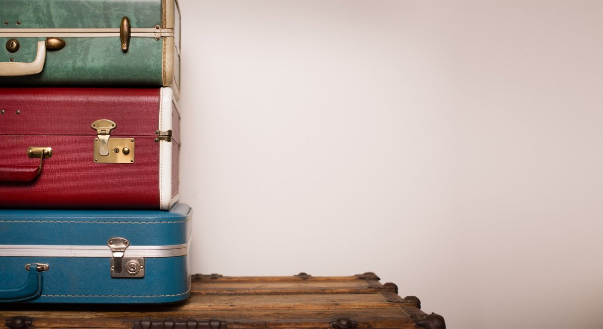 Старый чемодан Эстетика