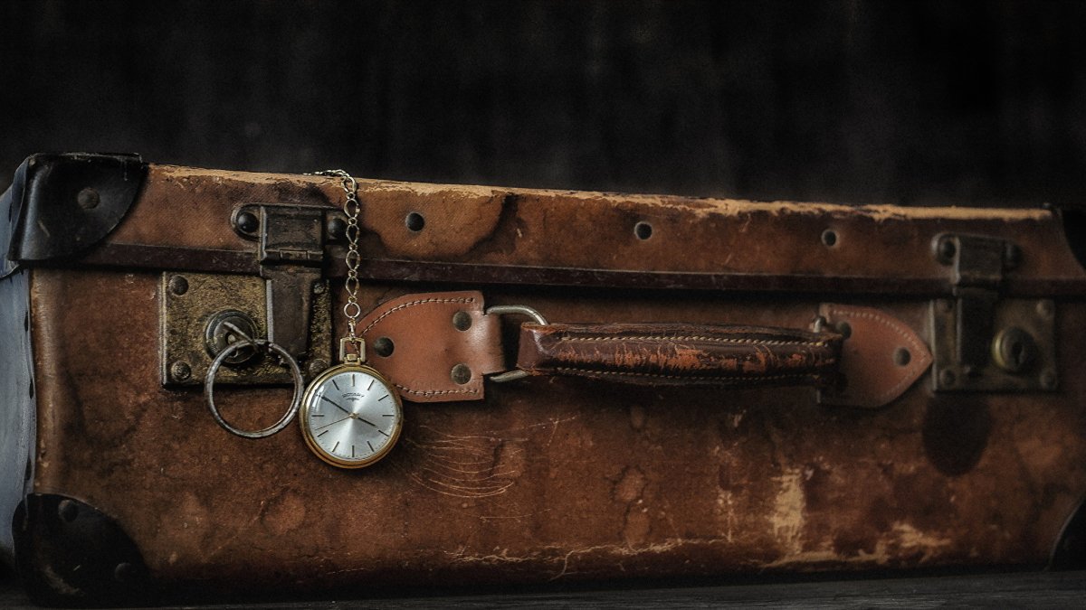 Ретро чемодан