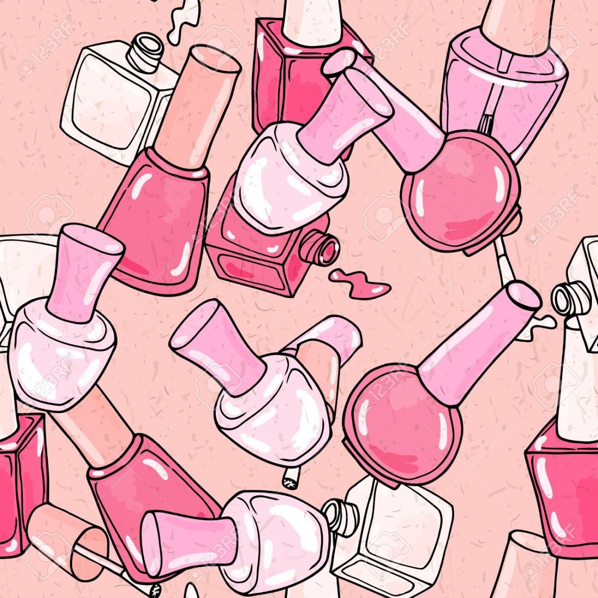 Силуэт женской руки с маникюром